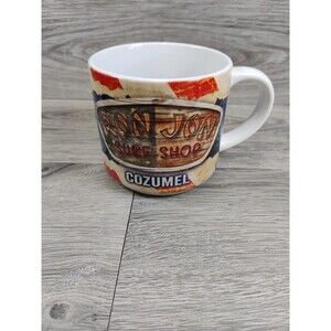 RON JON SURF SHOP Cozumel  CERAMIC 14OZ COFFEE TEA MUG